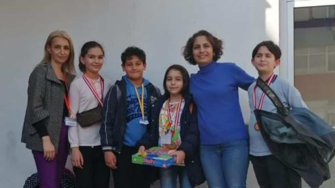 Türkiye Akıl ve Zeka Oyunları Turnuvası kapsamında ilçe Dereceleri Mirza NİL İlkokulu'ndan